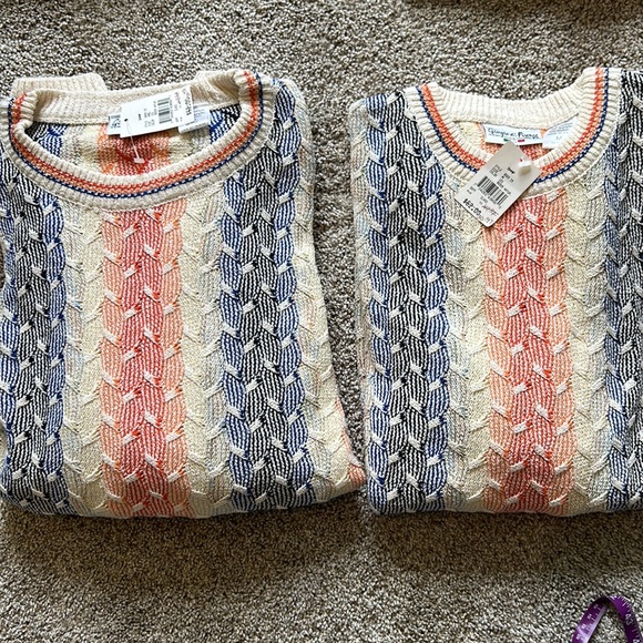 Giorgio Di Firenze pull over sweater mens round neck long sleeve light MD & XXL - Picture 13 of 13